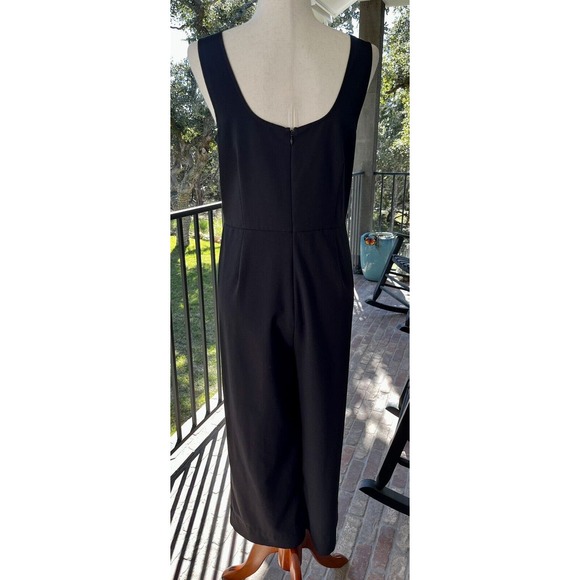 Frank and Oak Women's Gabardine Jumpsuit True Black Size Medium - Picture 3 of 8